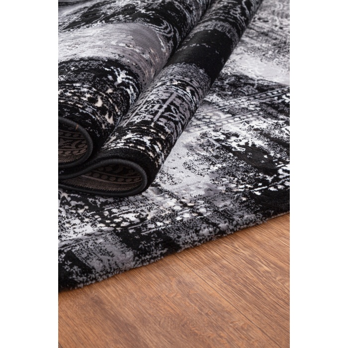 Lynosse Siyah Yumuşak Konforlu Rug P0307