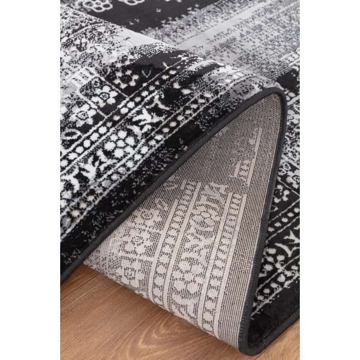 Lynosse Siyah Yumuşak Konforlu Rug P0307
