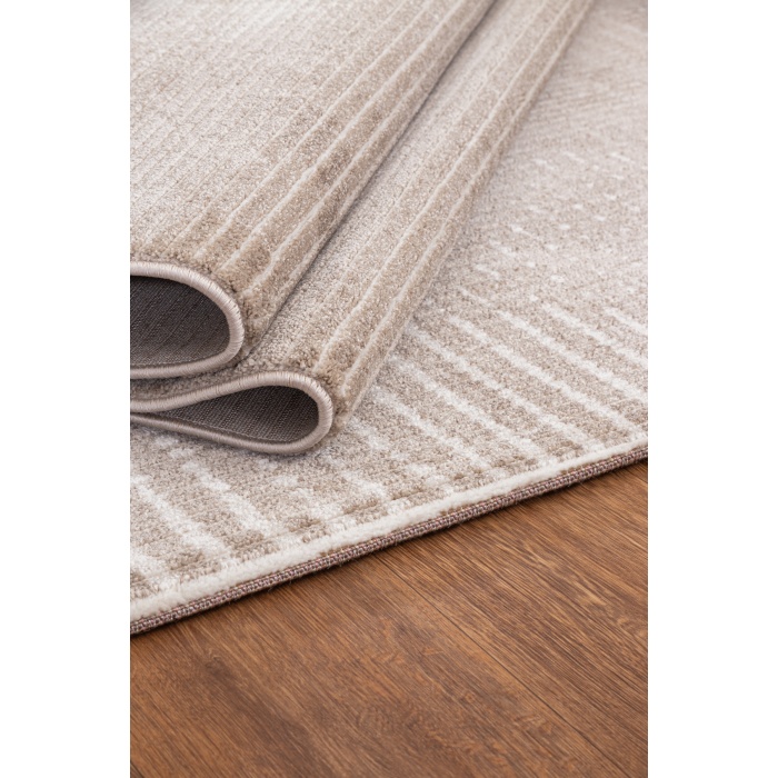 Elmina Açık Bej Yumuşak Konforlu Rug QP048