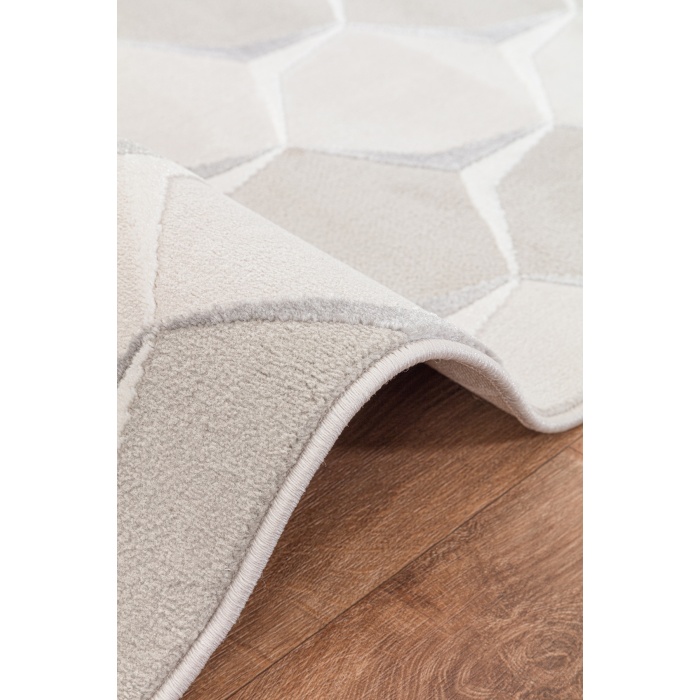 Troya Açık Gri Yumuşak Konforlu Rug J0091