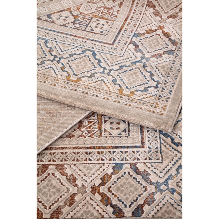 Paradise Krem Bej Yumuşak Konforlu Rug M053