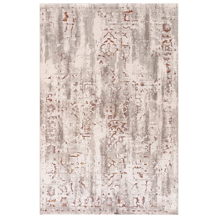 Paradise Krem Mavi Yumuşak Konforlu Rug M069