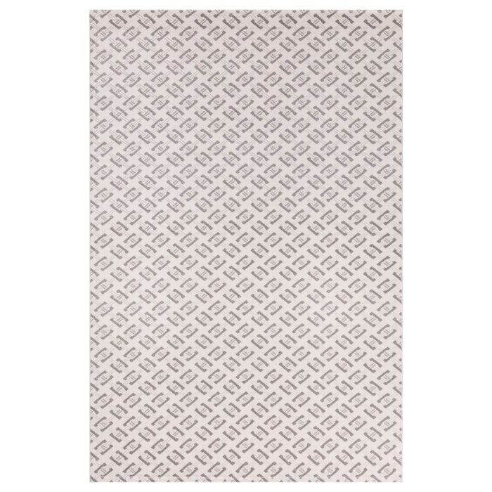 Troya Gri Beyaz Yumuşak Konforlu Rug J0087