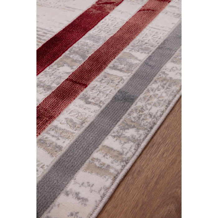 Troya Yumuşak Konforlu Rug KIRMIZI J0076