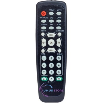 Korax Sd Uydu Alıcı Kumandası