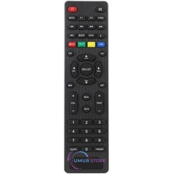 Korax Ip Plus Hd Uydu Alıcı Kumandası