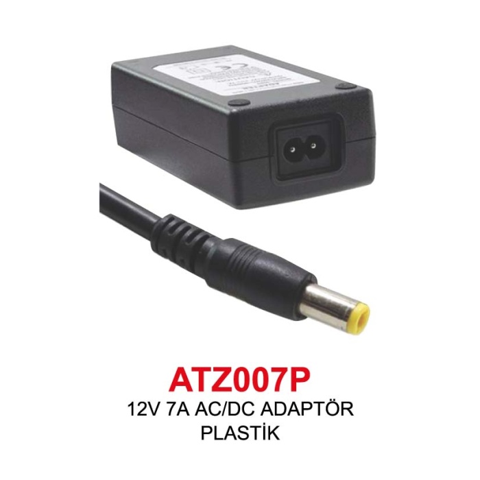 12V 7A AC/DC ADAPTÖR PLASTİK