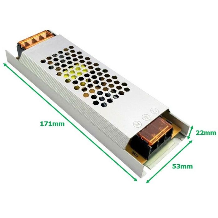 12Volt 12.5Amper Adaptör Ultra Slim Led Trafosu
