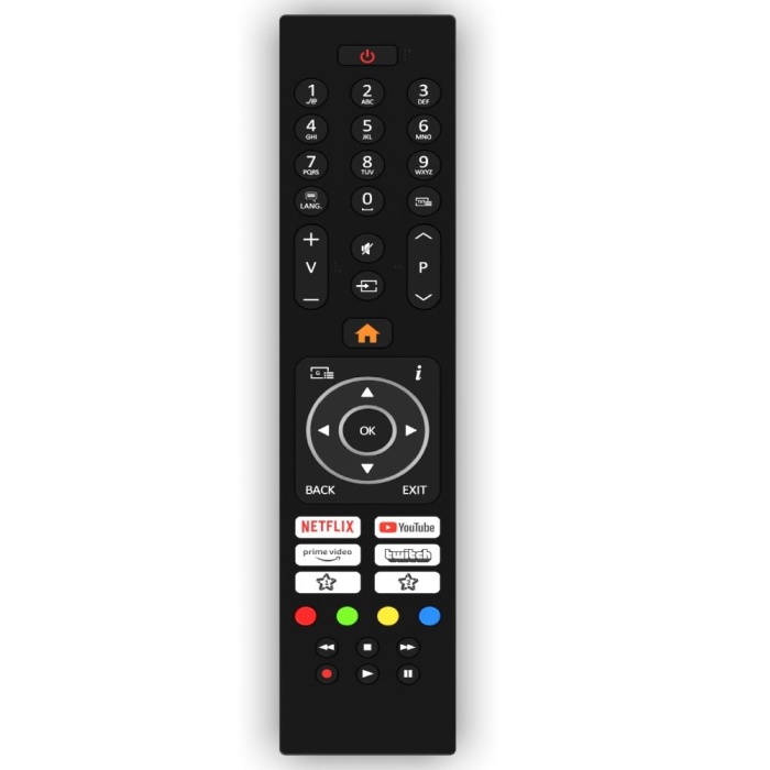 Hi Level Netflix Primevideo Twich Tuşlu Android Kumanda