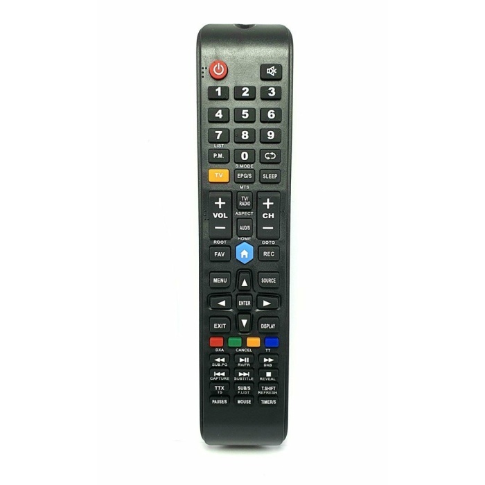 Skytech Smart Led Televizyon Kumandası Mavi Home Tuşlu