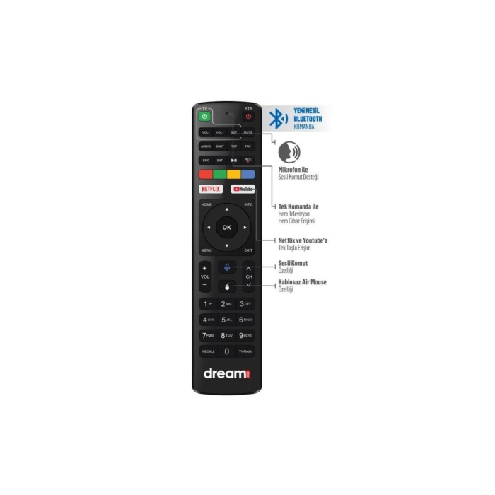 Dreamstar i6 6K Android Tv Box 4gb Ram 64GB Hafıza Android 12