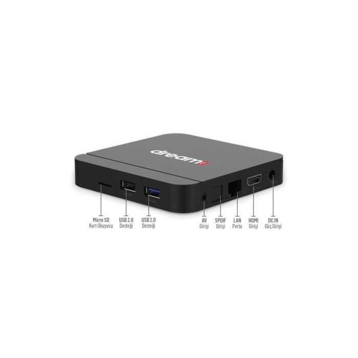 Dreamstar 6k Ultra Hd 4 Gb Ram 32 Gb Hafıza Android Tv Box (android 12) I-4 4-32