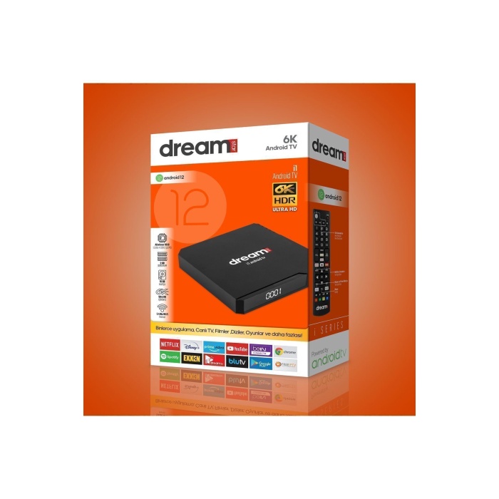Dreamstar İ1 6k Android Tv Box (android 14 )