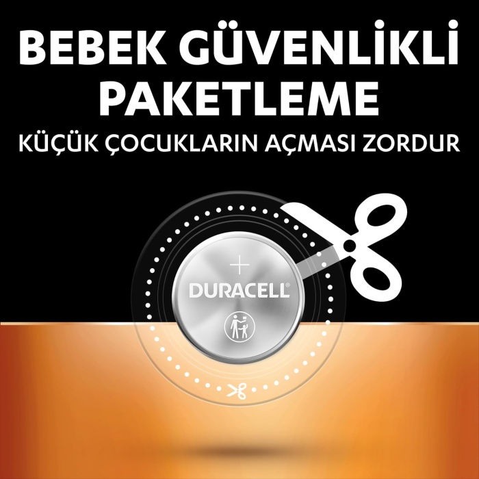 Duracell CR2032 Lityum Düğme Piller (4’lü Paket) 3V