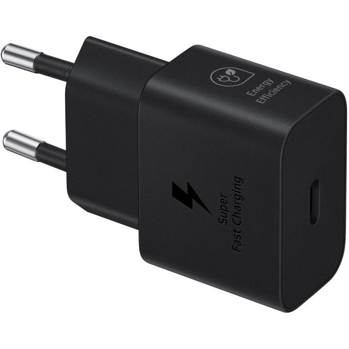 Samsung EP-T2510N Type C Hızlı Şarj Adaptörü (25W) - Siyah