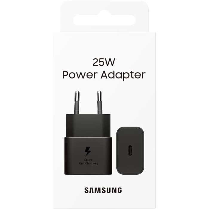 Samsung EP-T2510N Type C Hızlı Şarj Adaptörü (25W) - Siyah
