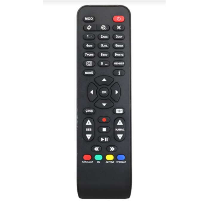 Digiturk Uydu Alıcı(Next 41040 HD Uydu Alıcı Kumandası ) Kumandası