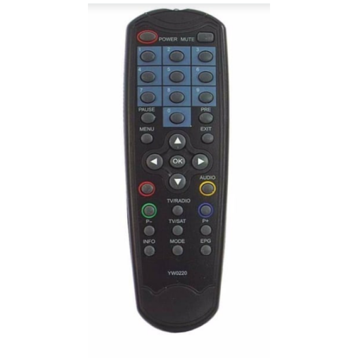 yumatu X200-x300 Next Wawe-3300 Uydu Kumandası(uyumlu) Uydu Alıcı Kumandası