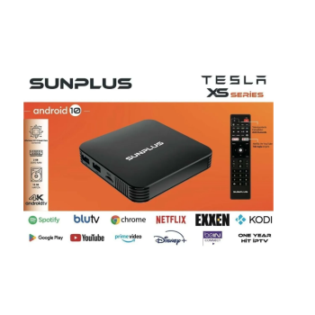 Technozi Tesla Xs Series Android Tv Box 2gb Ram -16 gb Hafıza Android 12 Tvbox