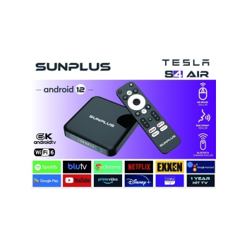 Technozi S4 AIR Wifi 6 4gb Ram /32gb Hafıza Android 12 TV Box