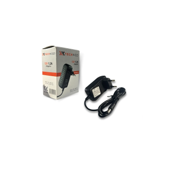 Technozi 12v 1.2 Amper Adaptör- 12 Volt 1.2 A Led - Modem - Mini Uydu - Şerit Led Adaptörü Slim Adaptör
