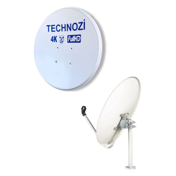 Technozi Yeni Nesil 70 cm 0.50 mm Off - Set Çanak Anten