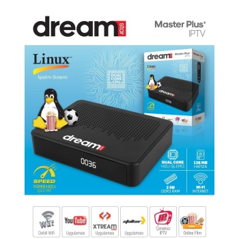 DreamStar Master Plus Yeni Nesil Linux Hd Uydu Alıcısı