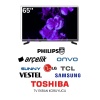 Technozi 65 İnch Kırılmaz TV Ekran Koruyucu
