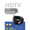 Technozi 20 Metre 4k Hdmı Kablo Hdtv Premium Yüksek Hızlı 4k Ultra Hd Hdmı 2.0 Ses Ve Görüntü Kablosu