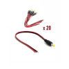 Technozi Power Jack Kablo Yeni Nesil Kaliteli 20 Adet