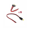 Technozi Power Jack Kablo Yeni Nesil Kaliteli 10 Adet