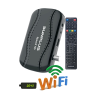 Sunplus Spacex Çanaklı-Çanaksız Dahili Wi-Fi Full Hd Sinema Paketili Uydu Alıcısı Akıllı Kumanda