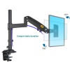 North Bayou Nb H100 17-30 Amortisörlü Monitör Kolu 2-9 Kg Monitör Standı