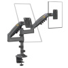North Bayou Nb H180 Mnt05 Lcd Led Çift Monitör Tutucu Amortisörlü Monitör Standı