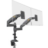 Vontech North Bayou Nb F160 17-27  Çift Kol Amortisörlü Vesa Monitör Standı Monitör