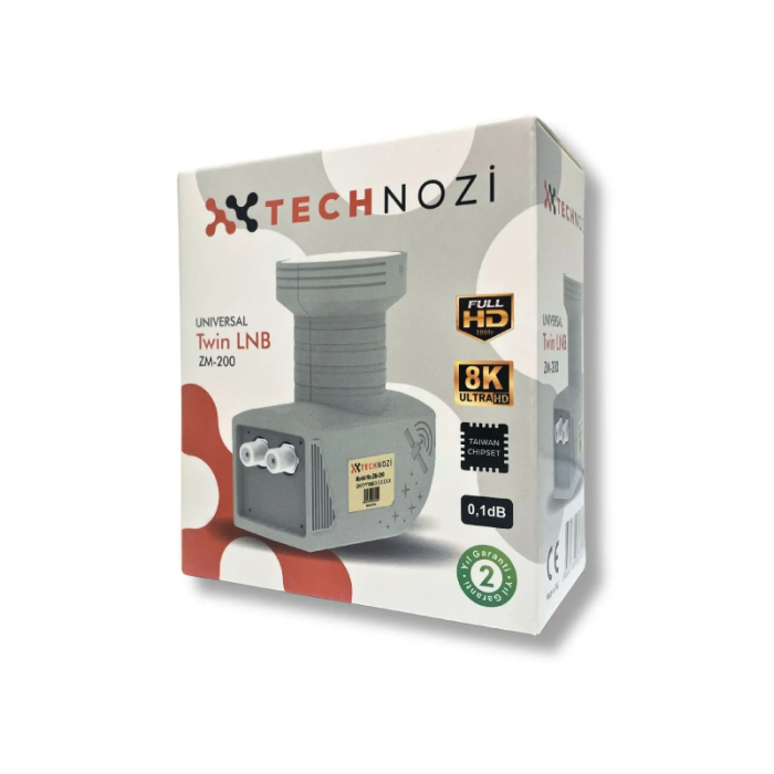 Technozi ZM-200 - 2 Li Lnb Twin Lnb 8k Ultra Hd