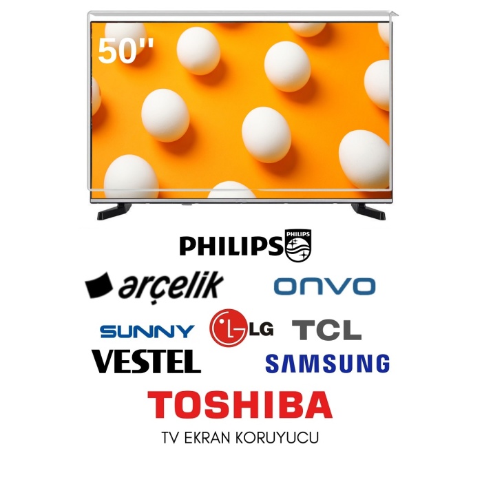 Technozi 50 İnch Kırılmaz TV Ekran Koruyucu