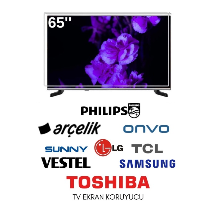 Technozi 65 İnch Kırılmaz TV Ekran Koruyucu