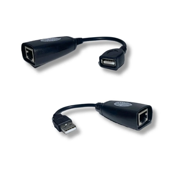Technozi USB Rj 45 50 Metre Uzatma Kablosu Extender