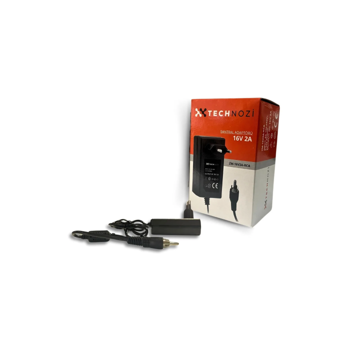 Technozi Santral Adaptörü 16v 2a RCA Tos Uçlu