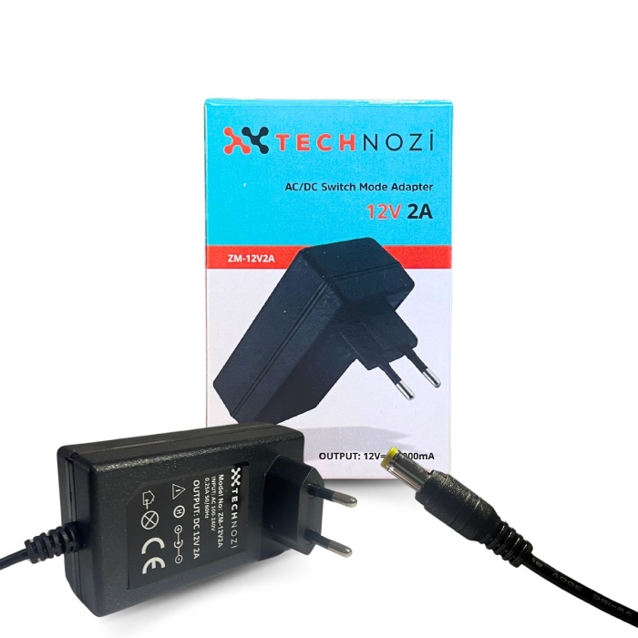 Technozi AC/DC Switch Mode 12v 2a Adaptör