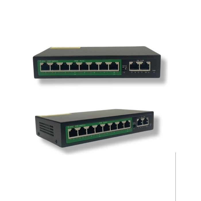 Technozi PR-820 8+2 Port Smart Poe Switch