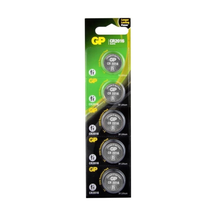 GP CR2016 3V Lithium Pil 5li Blister