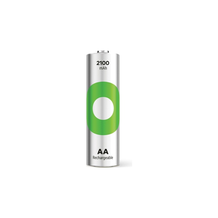 Gp Recyko 2100 Mah Aa Kalem Ni-Mh Şarjlı Pil, 1.2 Volt, 6lı Kart