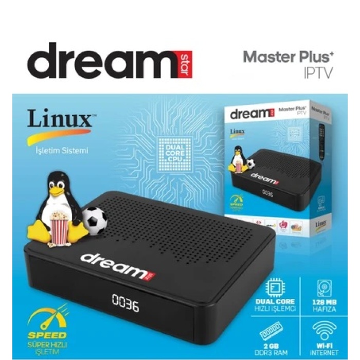 DreamStar Master Plus Yeni Nesil Linux Hd Uydu Alıcısı