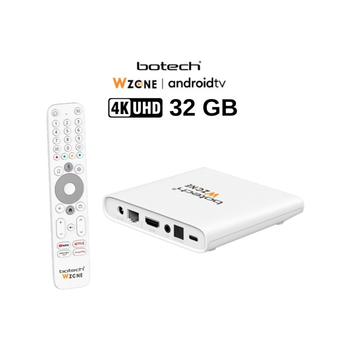 Botech Wzone 32 GB 4K Android TV Box