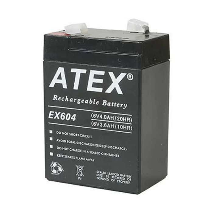 Ax604 6v 4ah Bakımsız Kuru Akü - Stoktan Aynı Gün Kargo