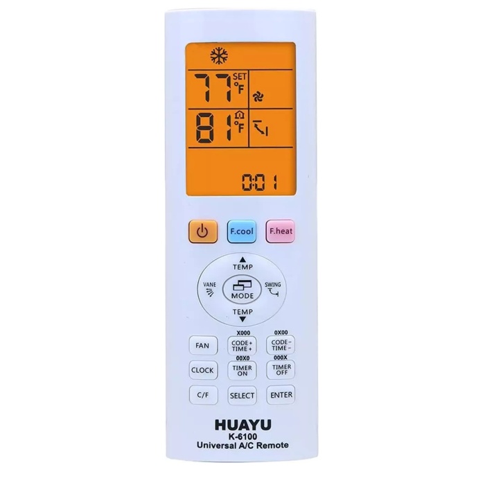 Huayu Model KK K-6100 Universal Akıllı AC Klima Kumandası