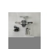 KATLANABİLİR ARKA PLAKALIK - LED IŞIKLI - CNC METAL - PARLAK RENKLER - GÜMÜŞ