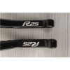 YAMAHA R25 SPOR MANET ELCİK - YÜKSEK KALITE - TAM UYUM - LAZER YAZILI - SİYAH